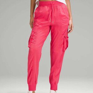 Lululemon Dance Studio Relaxed-Fit Mid-Rise Cargo Jogger Glaze Pink Size M NWT